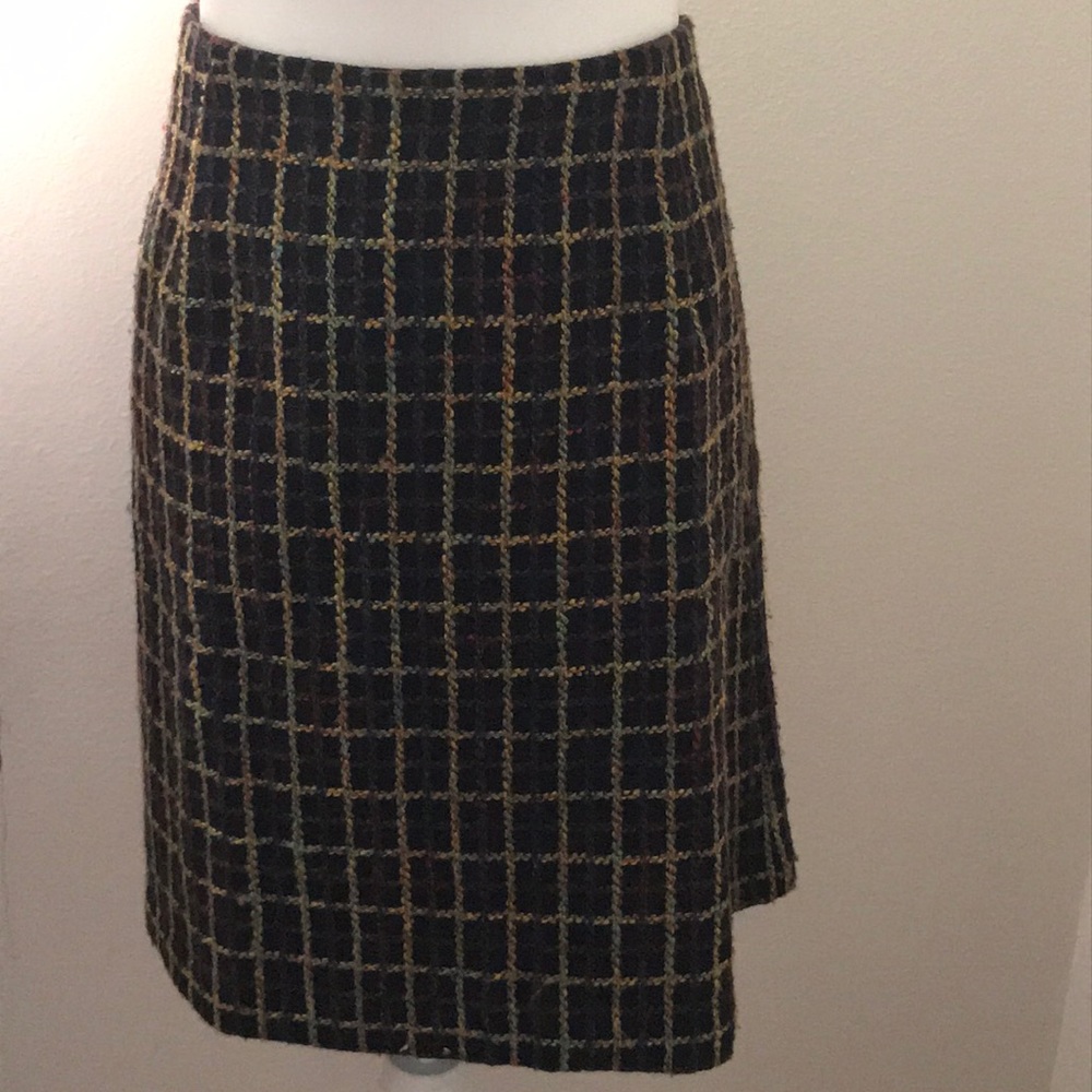 Window Pane Miniskirt Anthropologie